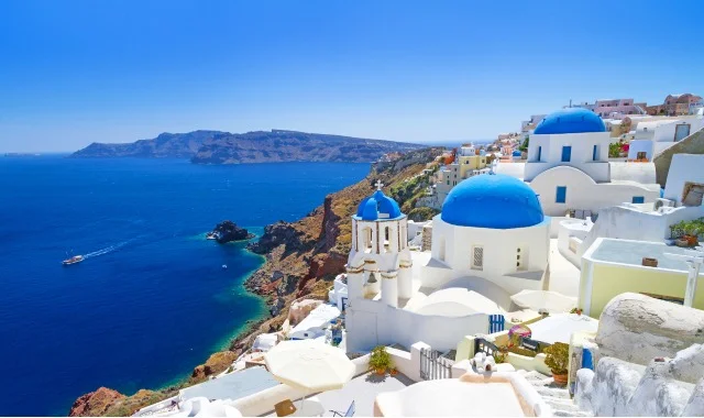 A Ilha de Santorini A Ilha de Santorini